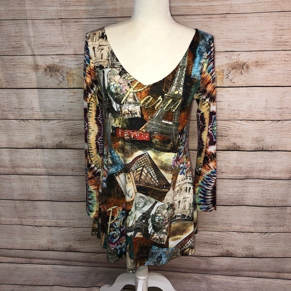 Amma Design Paris Print Dress